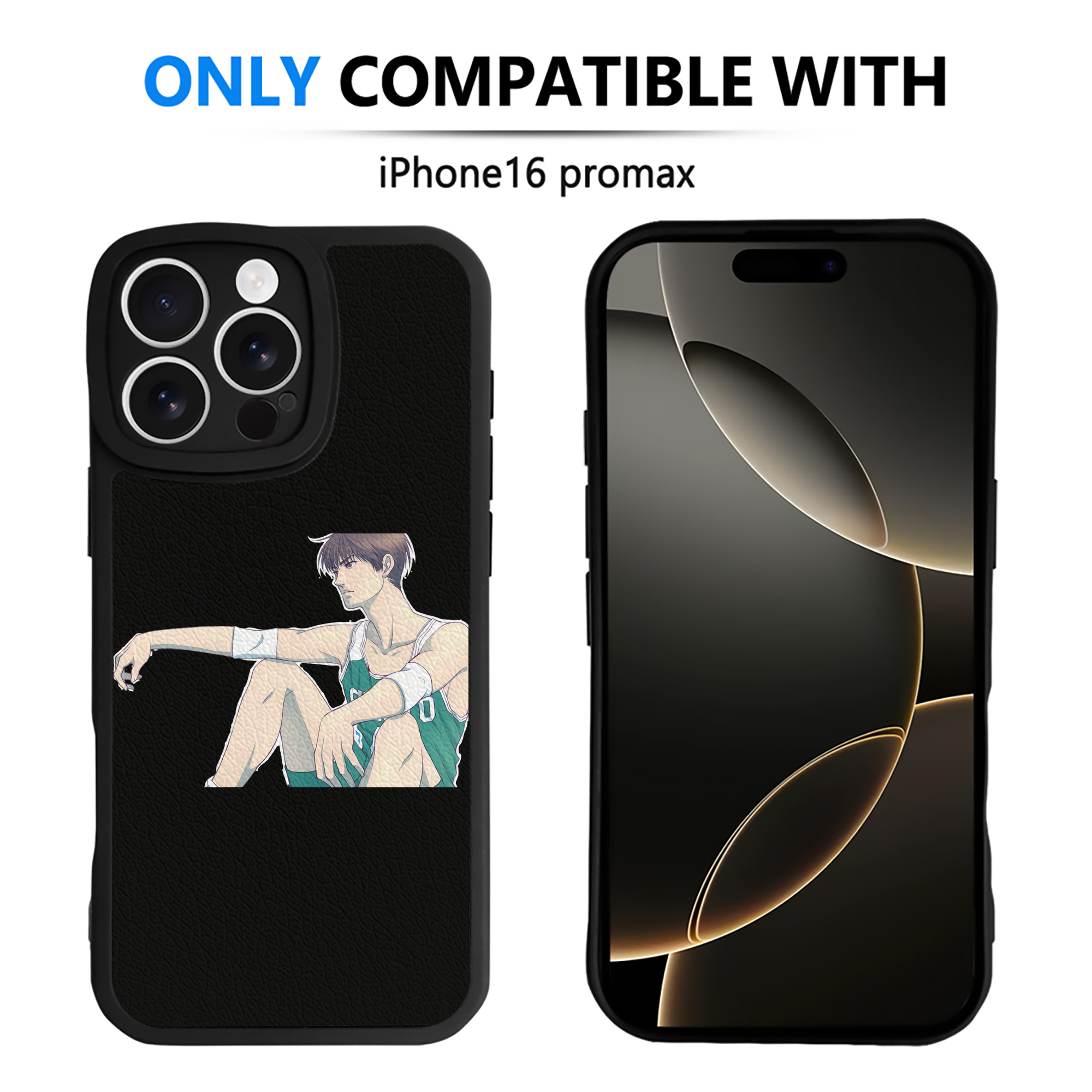 （画像用） SLAM DUNK／スラムダンク 【iPhone 16シリーズ対応】シリコンスマホケース（レザー調） 材質：シリコン
